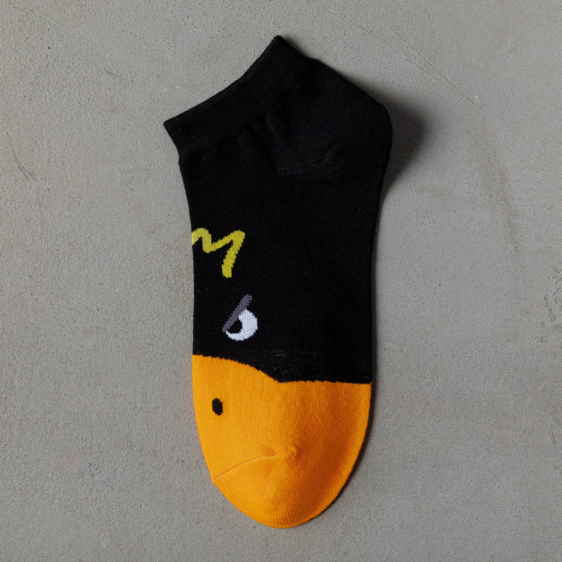 Socks Girls Cotton Boat Socks Shallow Mouth Spring Summer Autumn Boat Socks - WAlMYe #