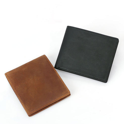 Men's Wallet Made Of Crazy Horse Leather - WAlMYe #