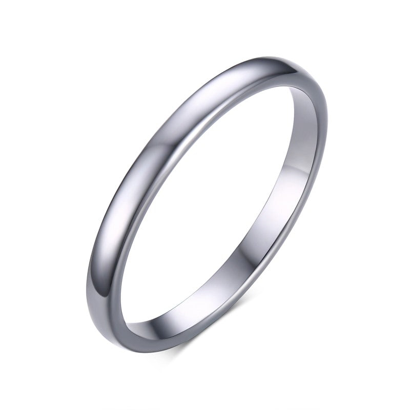 Plain Tungsten Steel Ring - WAlMYe #