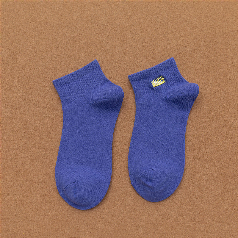 Female candy color boat socks - WAlMYe #