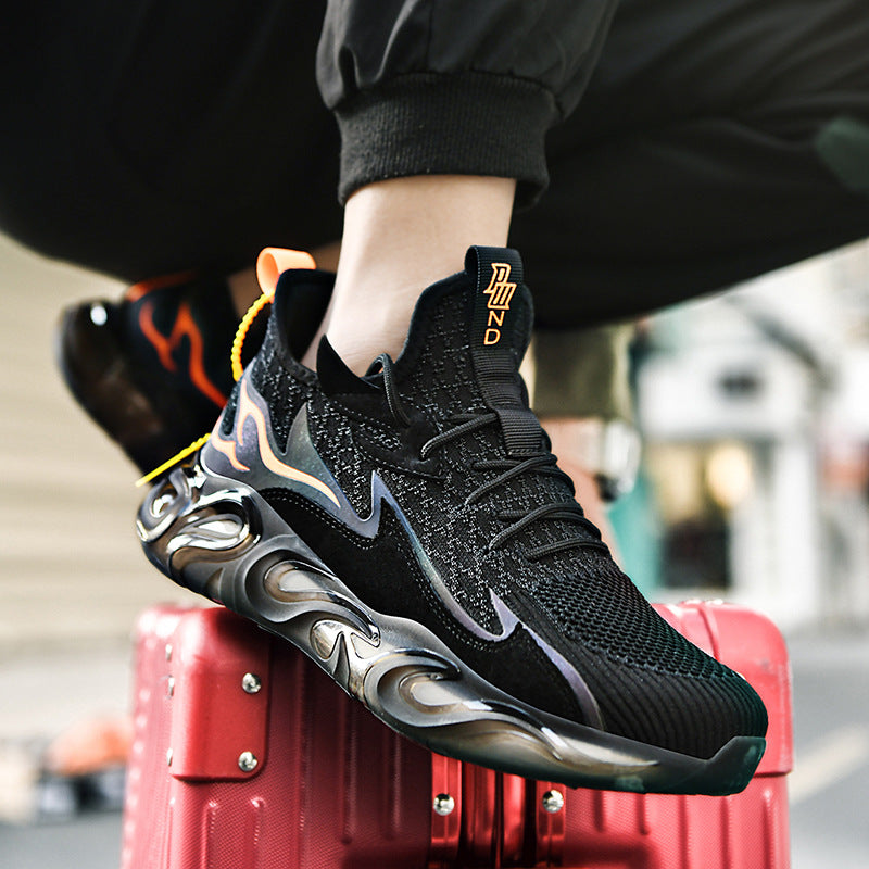 New Summer Men's Shoes Korean Breathable Basketball - WAlMYe #