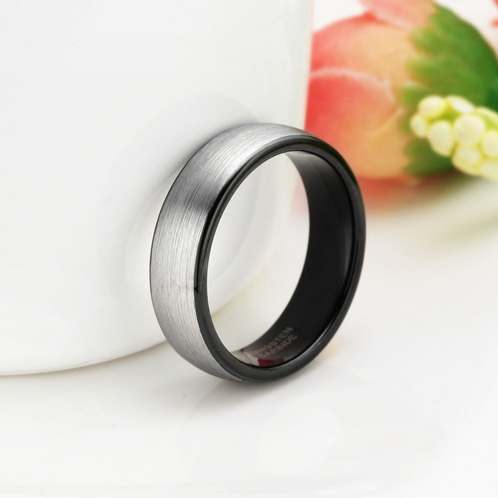 Men's and women's silver engagement rings - WAlMYe #