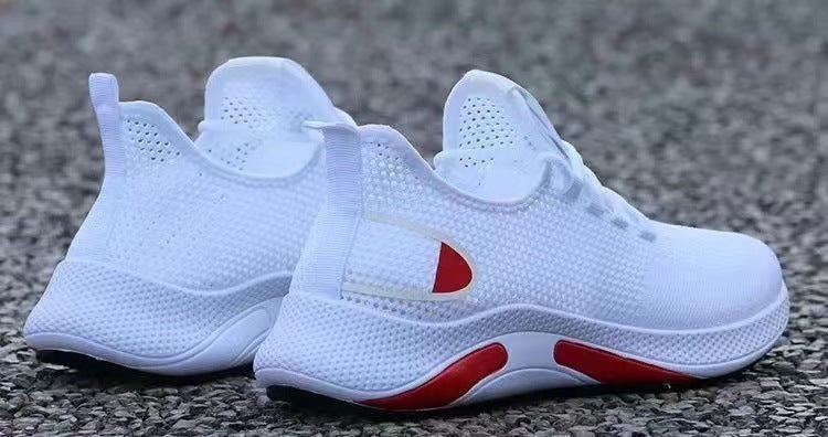 Breathable Fashion All-match Sneakers Lightweight Deodorant Soft Bottom Student Running Shoes - WAlMYe #