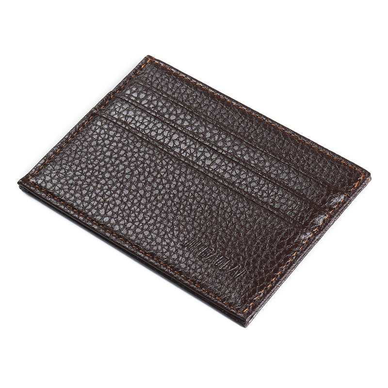 Super thin card holder men's small card holder - WAlMYe #