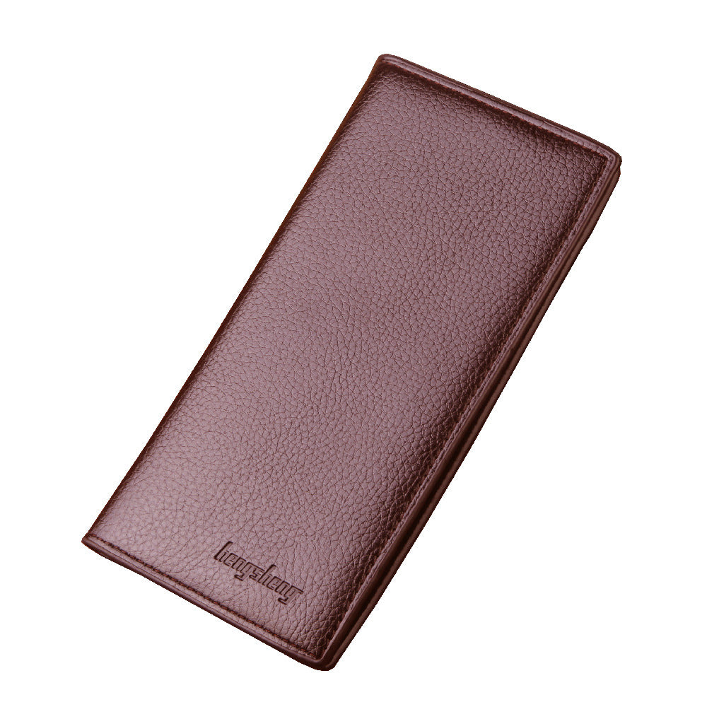 Men's Wallet Men Multi-card Lychee Pattern - WAlMYe #