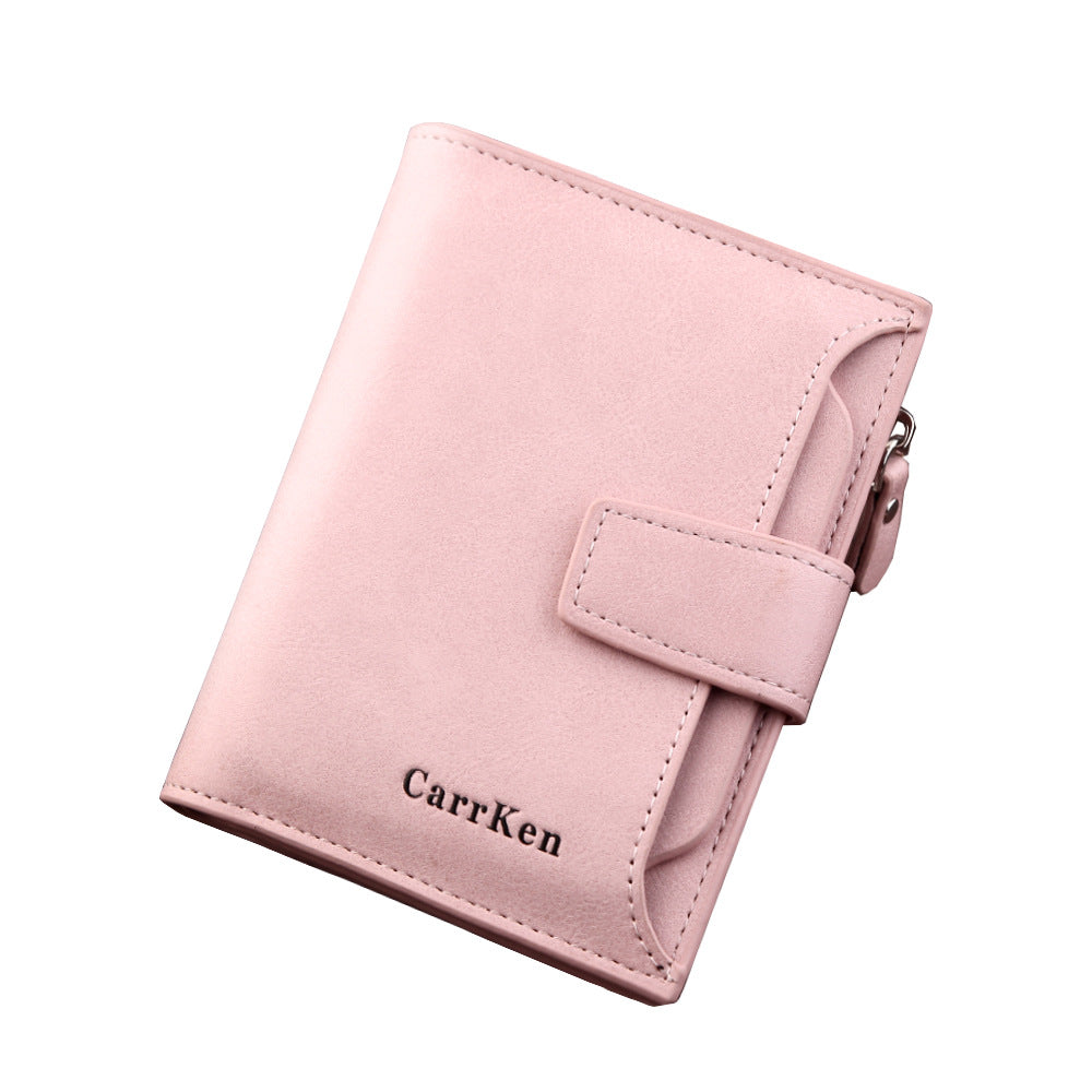 Men's Wallet Short Button Wallet Large Capacity - WAlMYe #