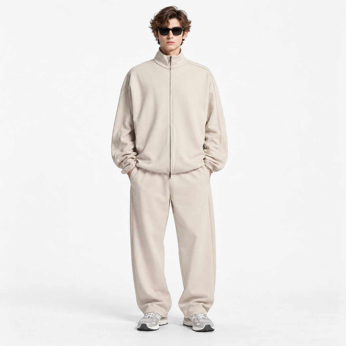 Essential Heavyweight Stand Collar Jacket