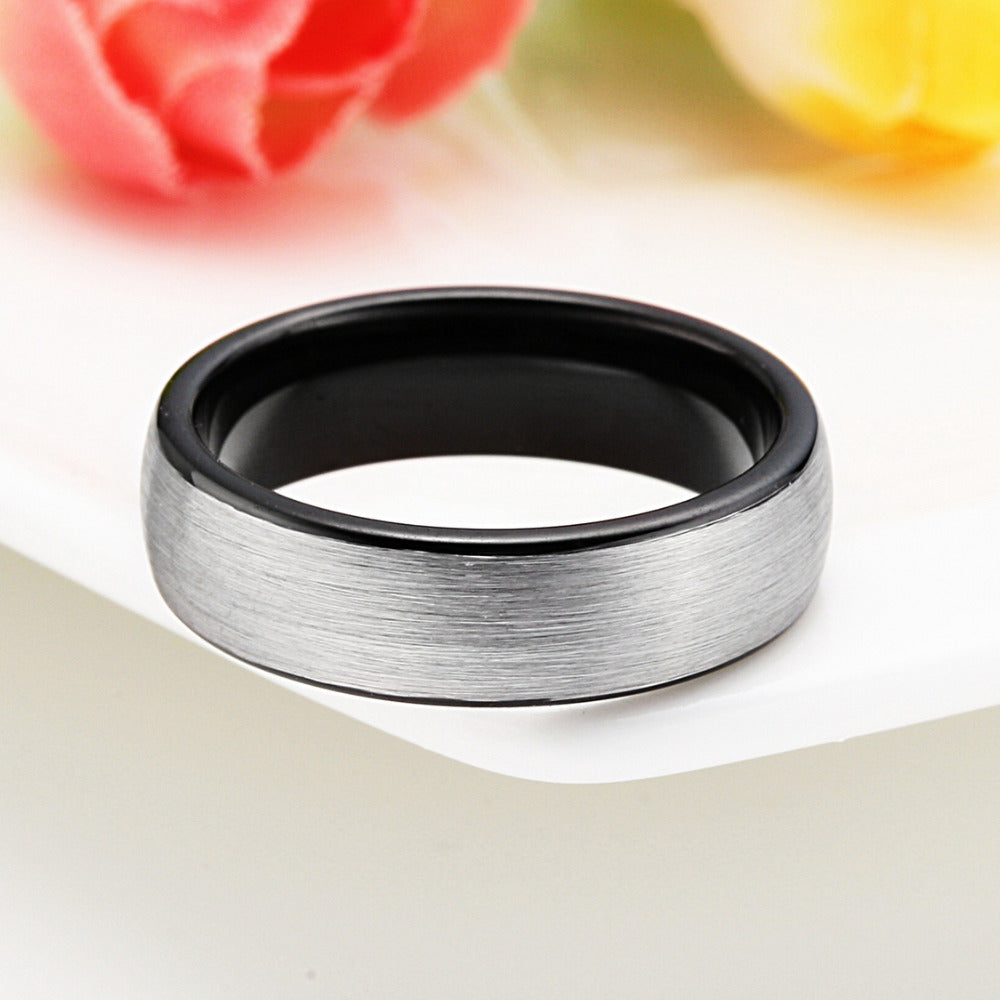 Men's and women's silver engagement rings - WAlMYe #
