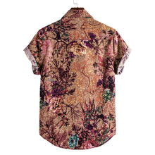 Load image into Gallery viewer, Men&#39;s Digital Printing Long Sleeve Shirt Men&#39;s Lapel Shirt
