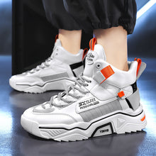 Load image into Gallery viewer, Fashion Men&#39;s Sports And Leisure Color Matching High-top Shoes
