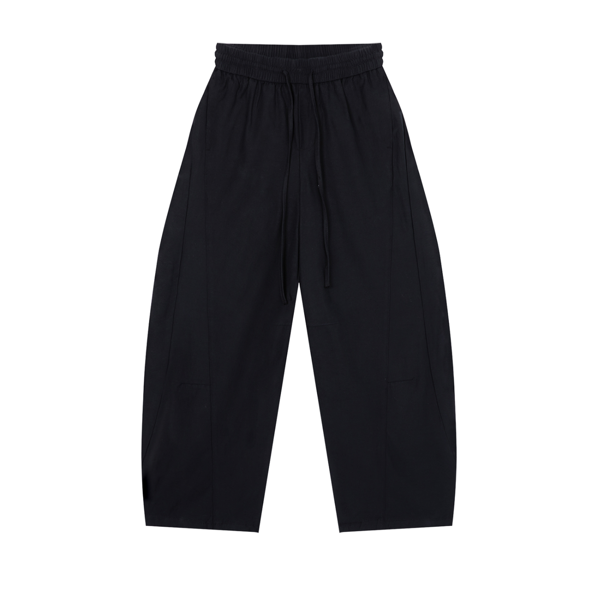Essential Wide-Leg Drawstring Pants.
