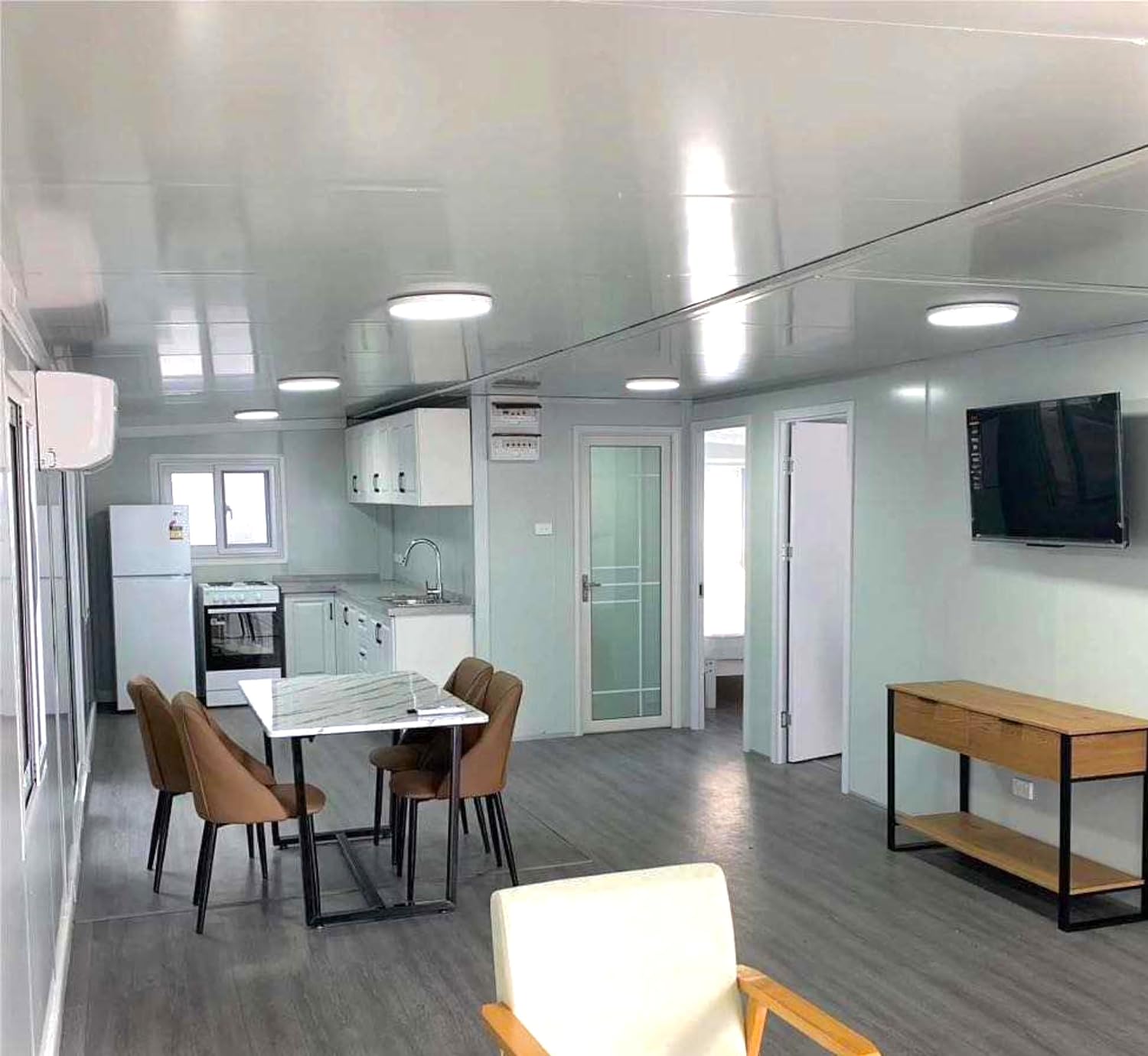 Customizable homes prefab tiny house Movable Prefabricated - WAlMYe #