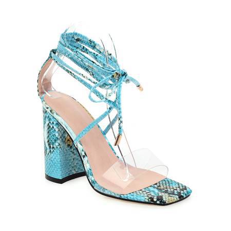 Strappy Heel Sandals - WAlMYe #