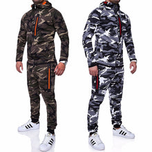 Load image into Gallery viewer, Hoodies camouflage sports suit
