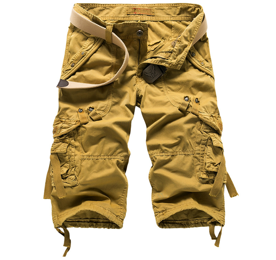 Workwear Shorts Multi-pocket Pants - WAlMYe #