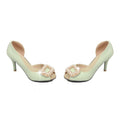 Beaded high heel sandals women stiletto fish mouth - WAlMYe #