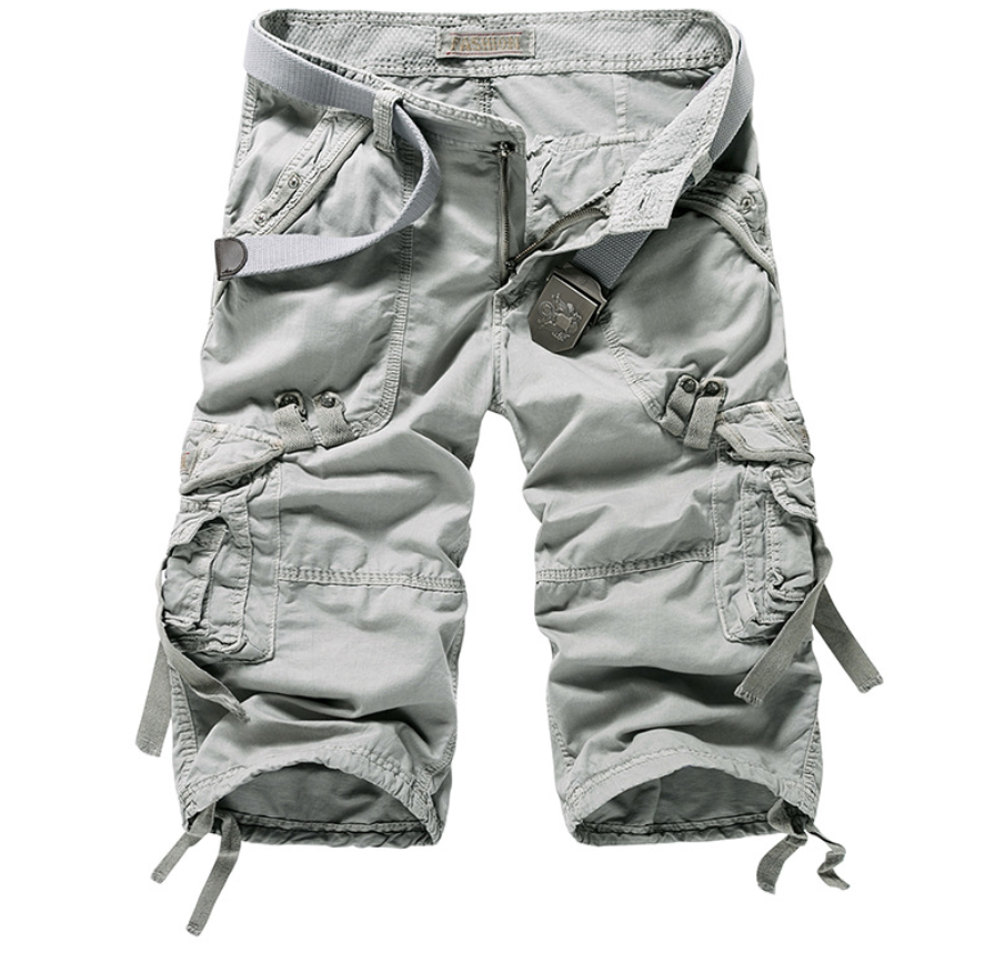 Workwear Shorts Multi-pocket Pants - WAlMYe #