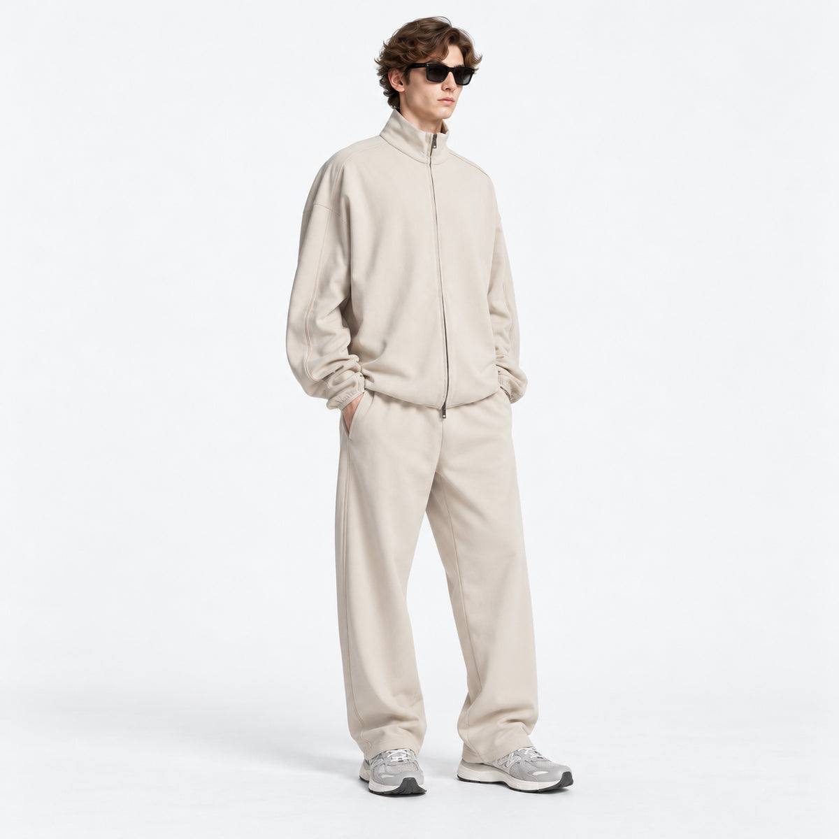 Essential Heavyweight Stand Collar Jacket