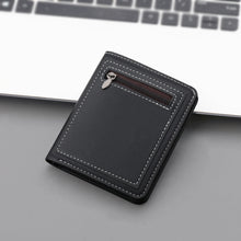 Load image into Gallery viewer, Fashion Personality Vertical Zippered Wallet For Men
