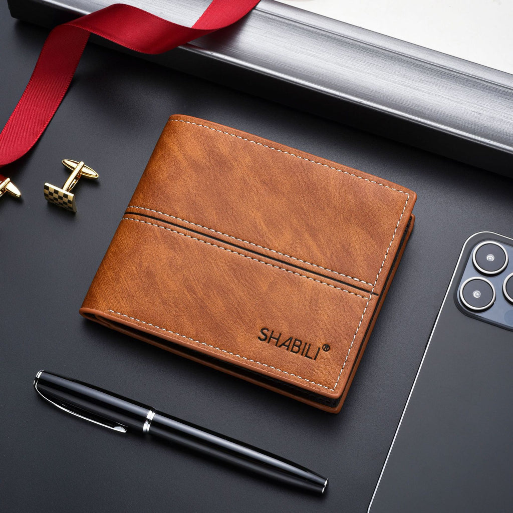 Men's Short Business Simple Fashion Soft Wallet - WAlMYe #