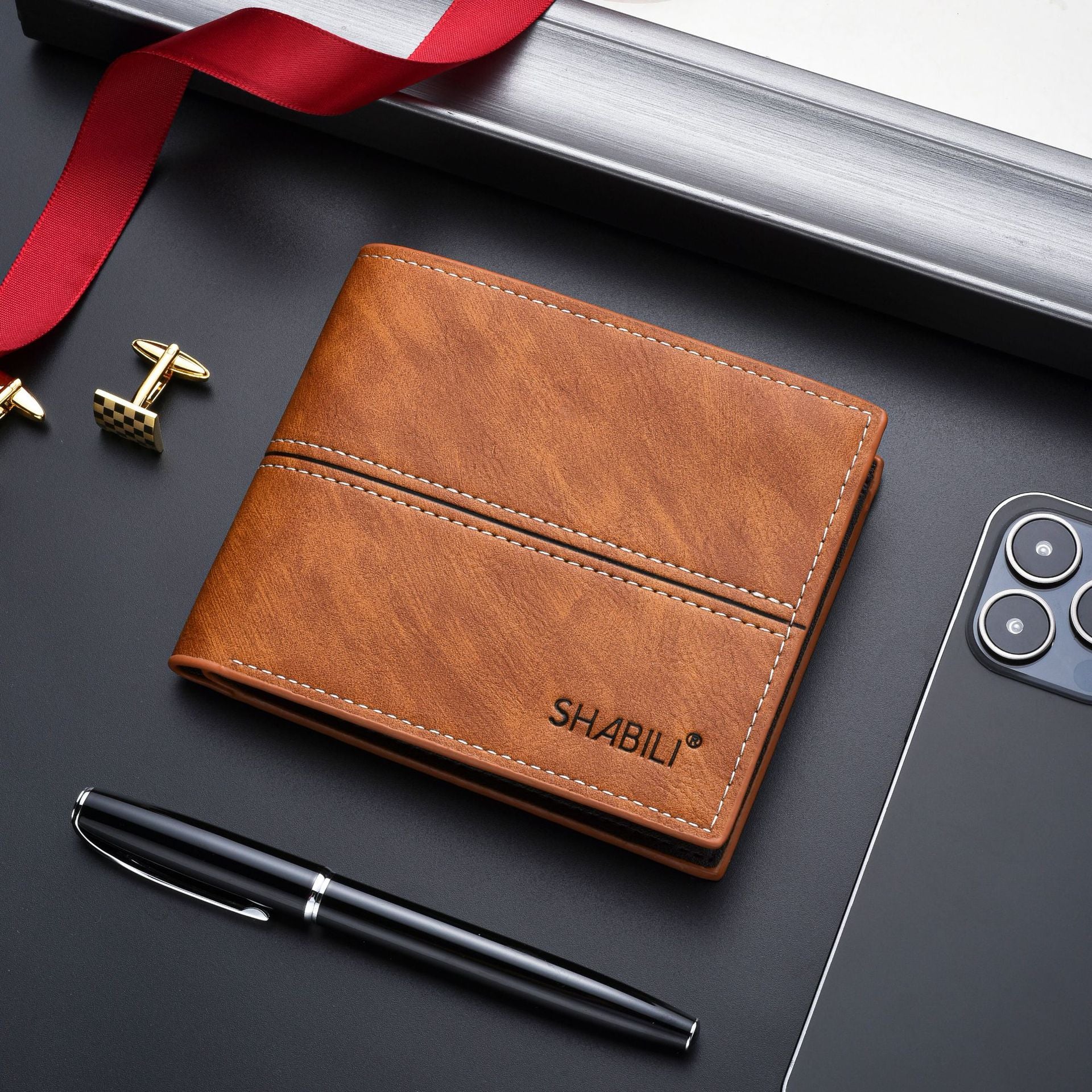 Men's Short Business Simple Fashion Soft Wallet - WAlMYe #