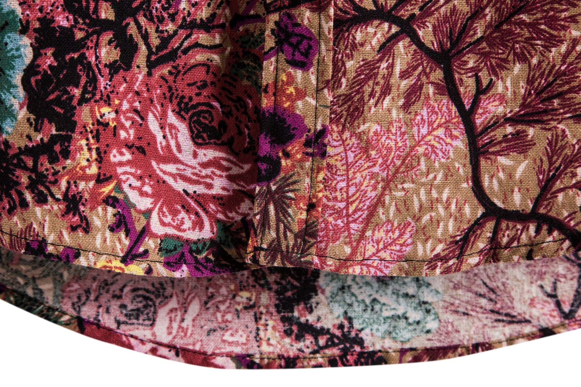 Men's Digital Printing Long Sleeve Shirt Men's Lapel Shirt - WAlMYe #