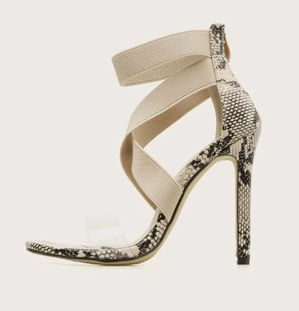 Snakeskin high heels - WAlMYe #