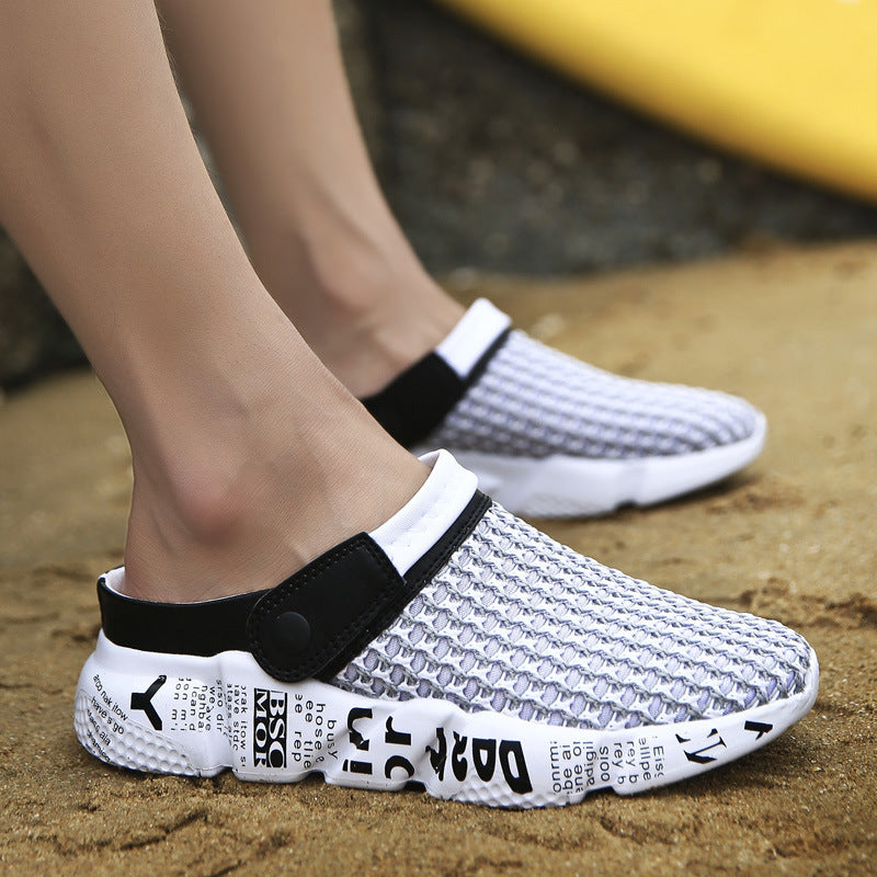 Outdoor half drag sandals men - WAlMYe #