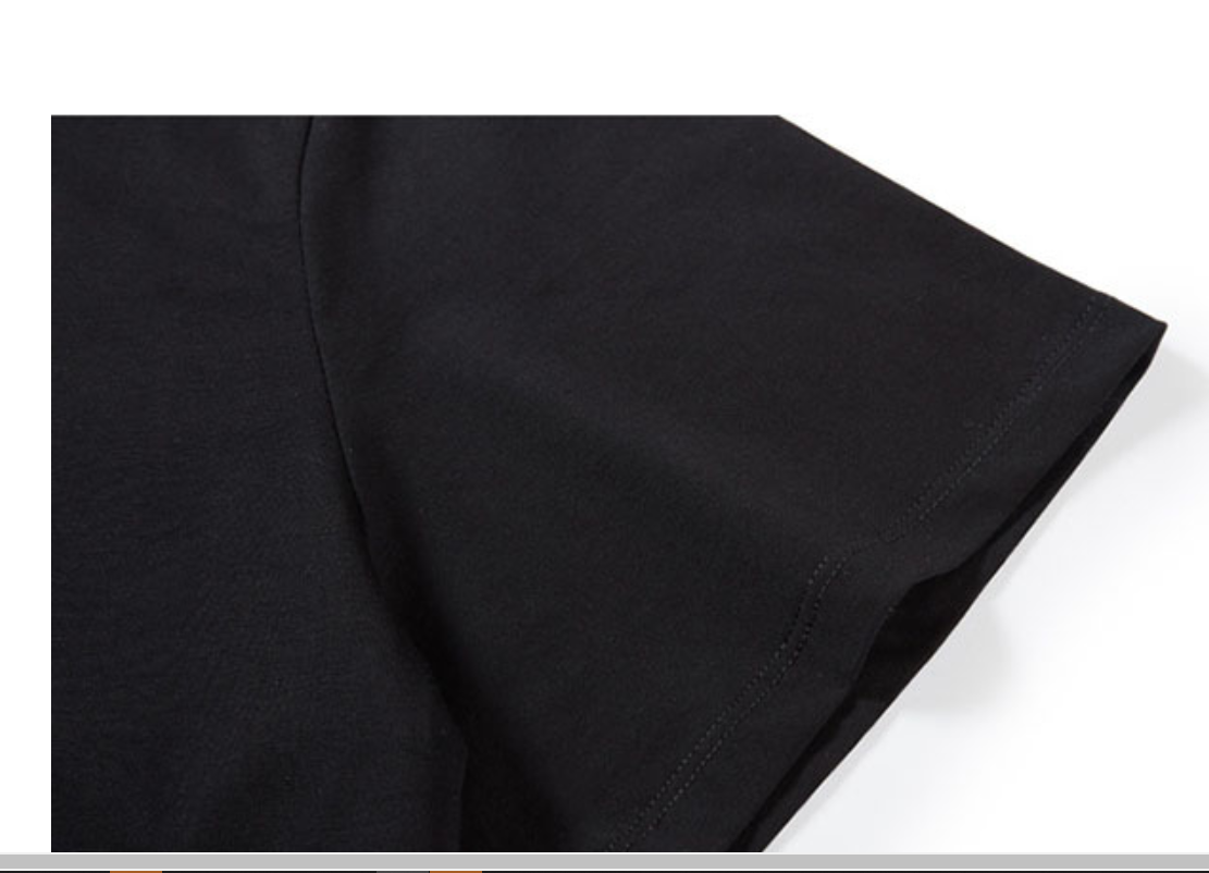 Fashion Plus Fattening Men's Fat Short Sleeve T-shirt - WAlMYe #