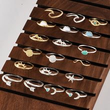 Load image into Gallery viewer, 19 pieces / set of women&#39;s rings
