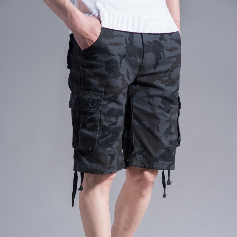 Shorts Summer Men Multi-Pocket Pants Shorts Men's Casual Loose Men's Pants - WAlMYe #