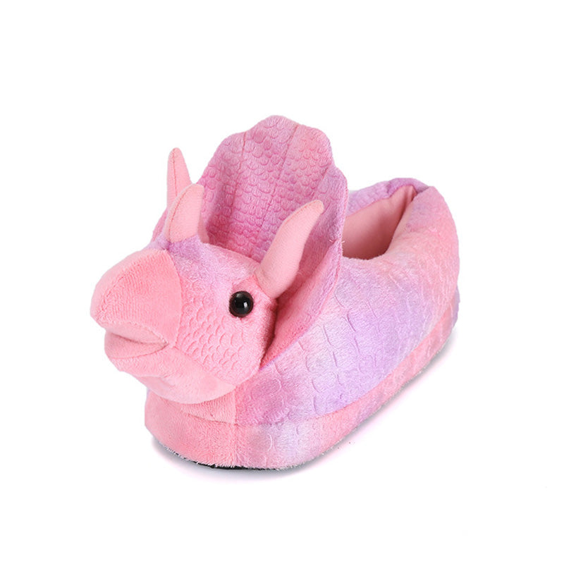 Hot Selling Triangle Dragon Plush Slippers In Europe And America - WAlMYe #