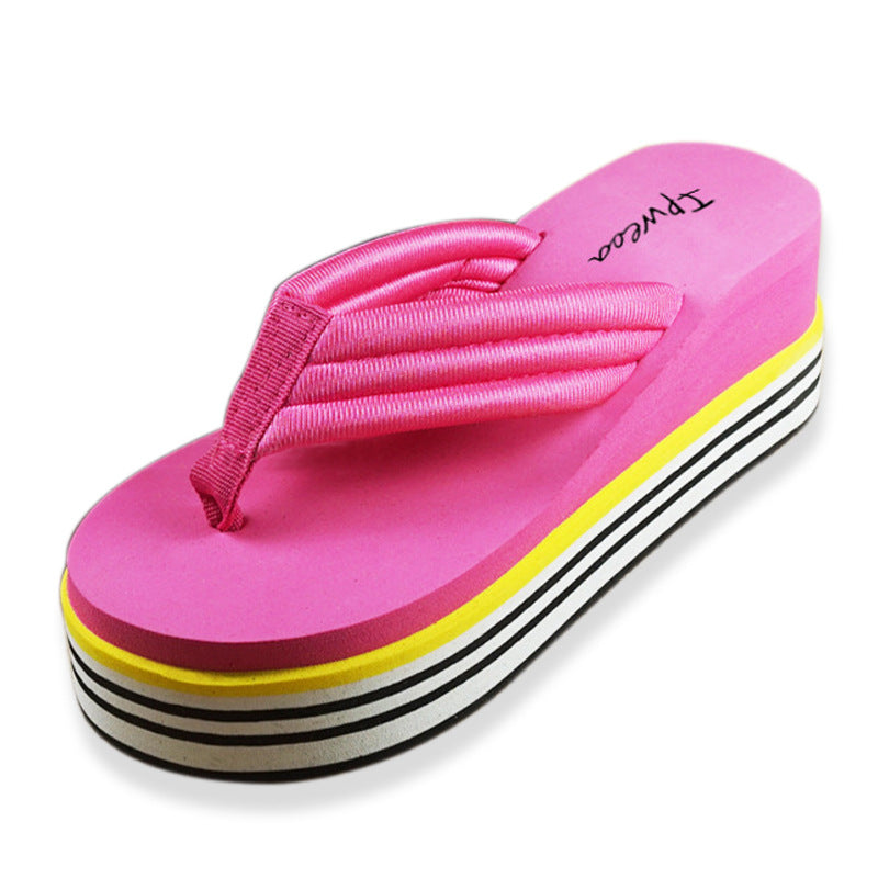 Thick bottom flip flops - WAlMYe #
