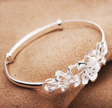 Sweet Bauhinia Adjustable Bracelet Woman Flower Vera Bracelet - WAlMYe #