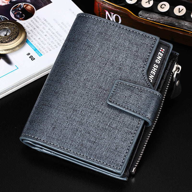Men's Wallet Vertical Casual Korean Style 30 Off Money Wallet Wallet - WAlMYe #