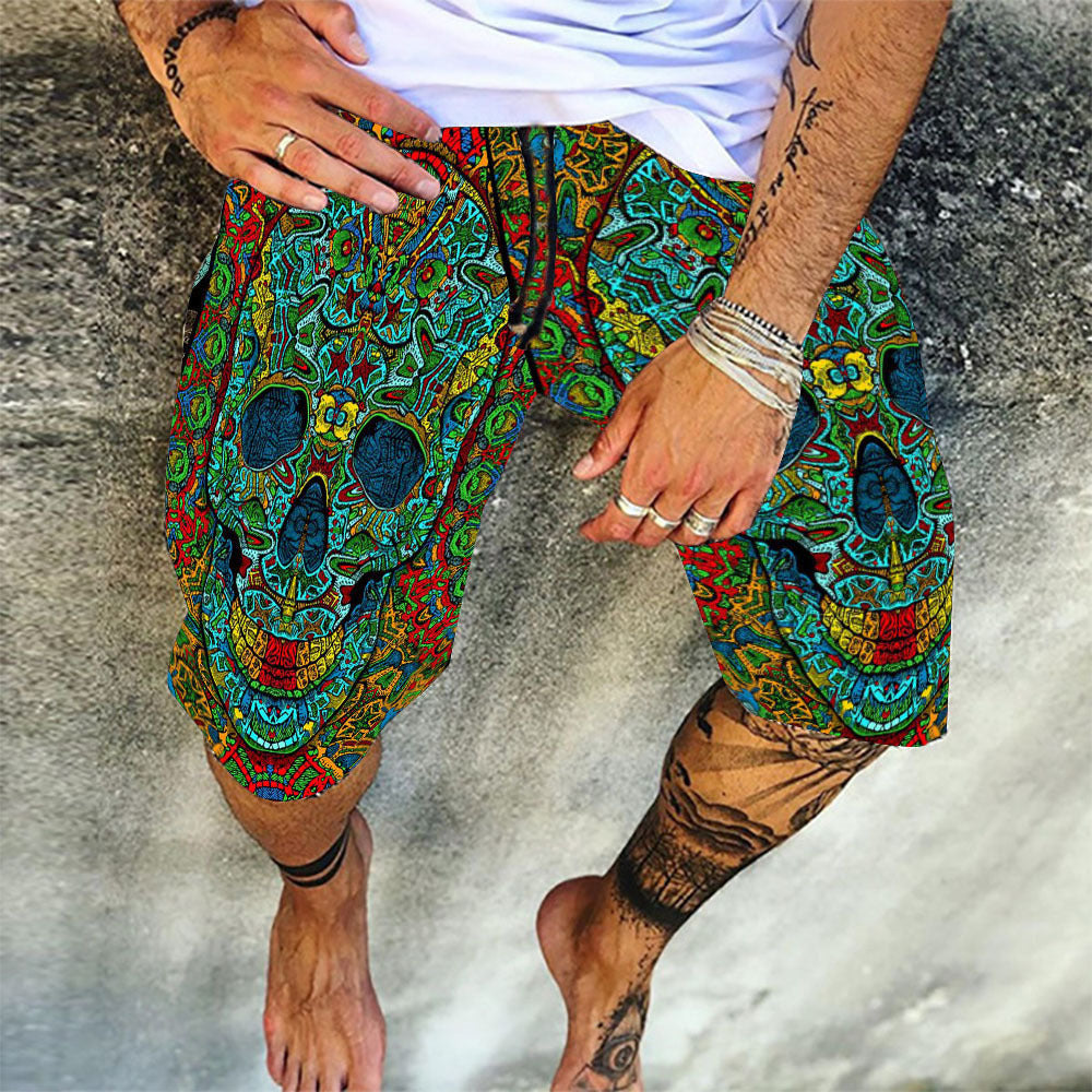 Loose Lace-Up Slacks Shorts - WAlMYe #