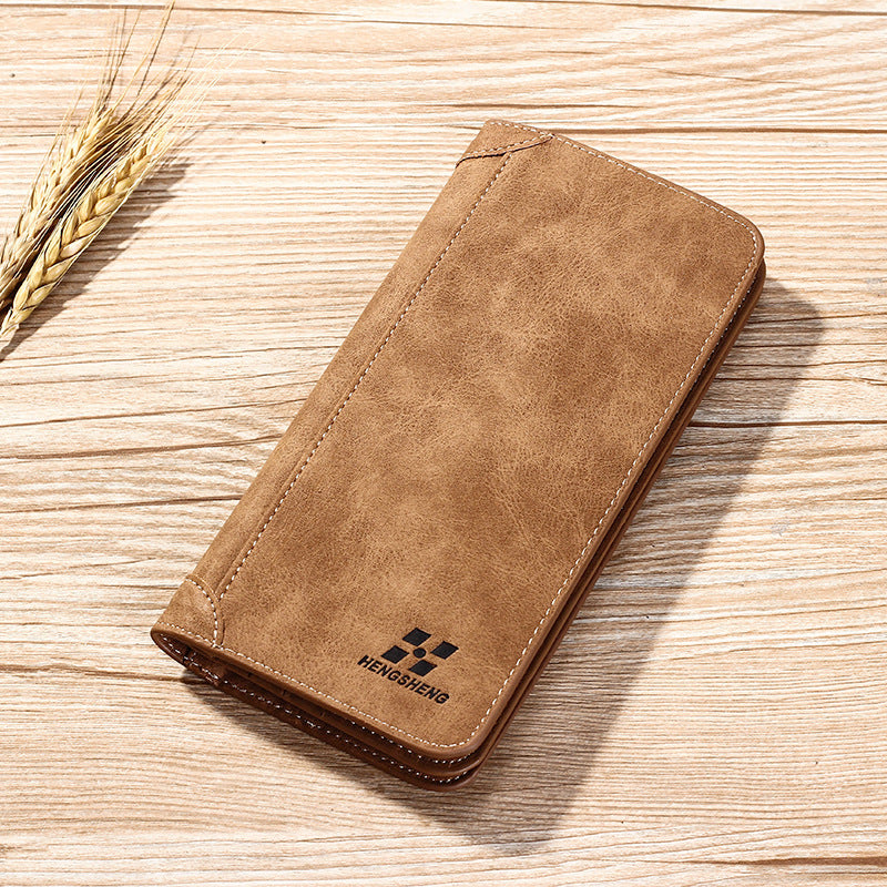 Long Men's Wallet Retro Casual Wallet - WAlMYe #