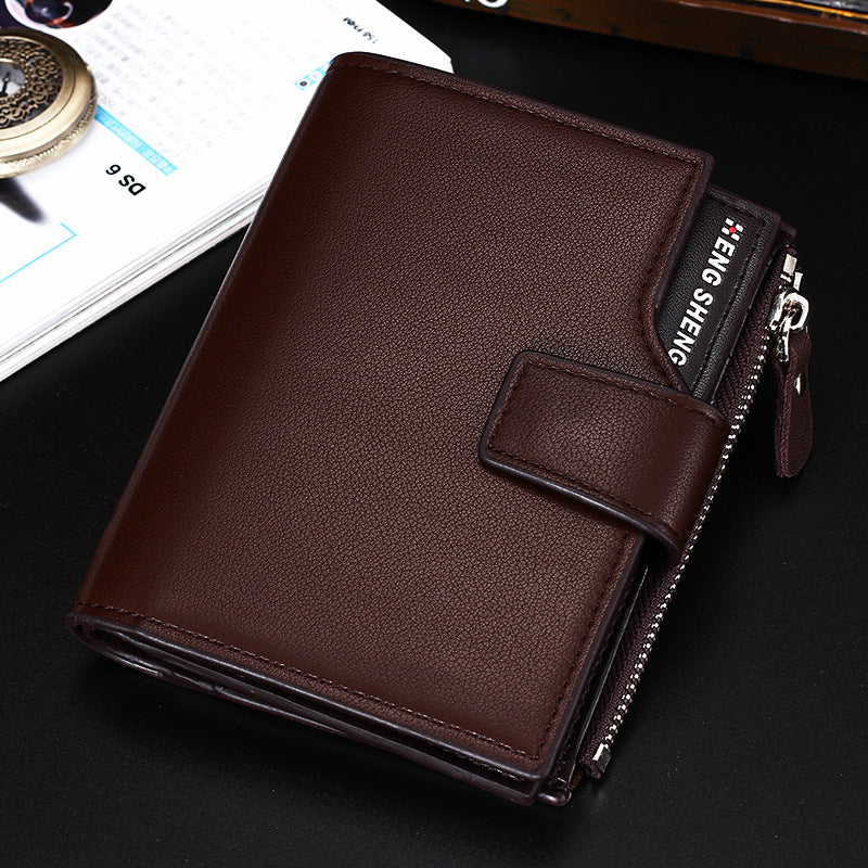 Men's Wallet Vertical Casual Korean Style 30 Off Money Wallet Wallet - WAlMYe #