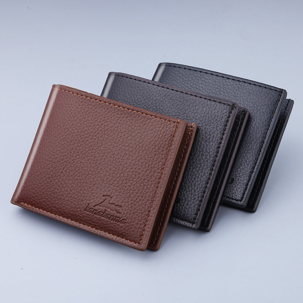 Bag Haircut Short Men's Wallet - WAlMYe #