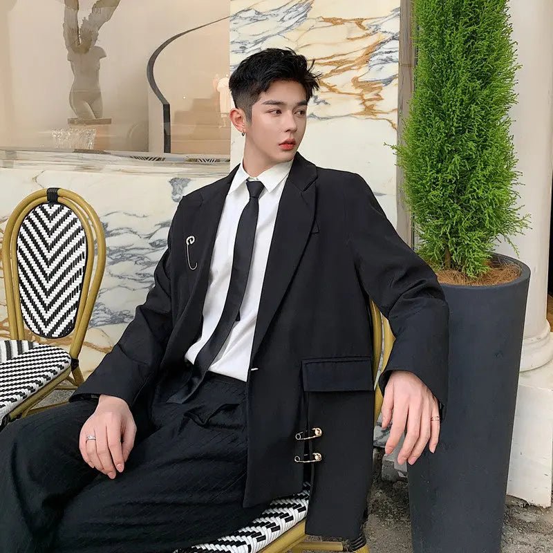 Asymmetric suit coat - WAlMYe #