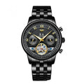 Automatic Mechanical Sun Moon Stars Business Men's Watch - WAlMYe #