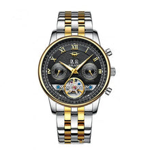 Load image into Gallery viewer, Automatic Mechanical Sun Moon Stars Business Men&#39;s Watch - WAlMYe #
