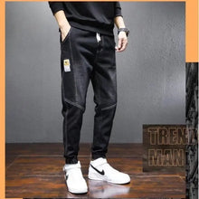 Load image into Gallery viewer, Autumn Men&#39;s Jeans Trendy Brand Tooling Harem Nine Points - WAlMYe #
