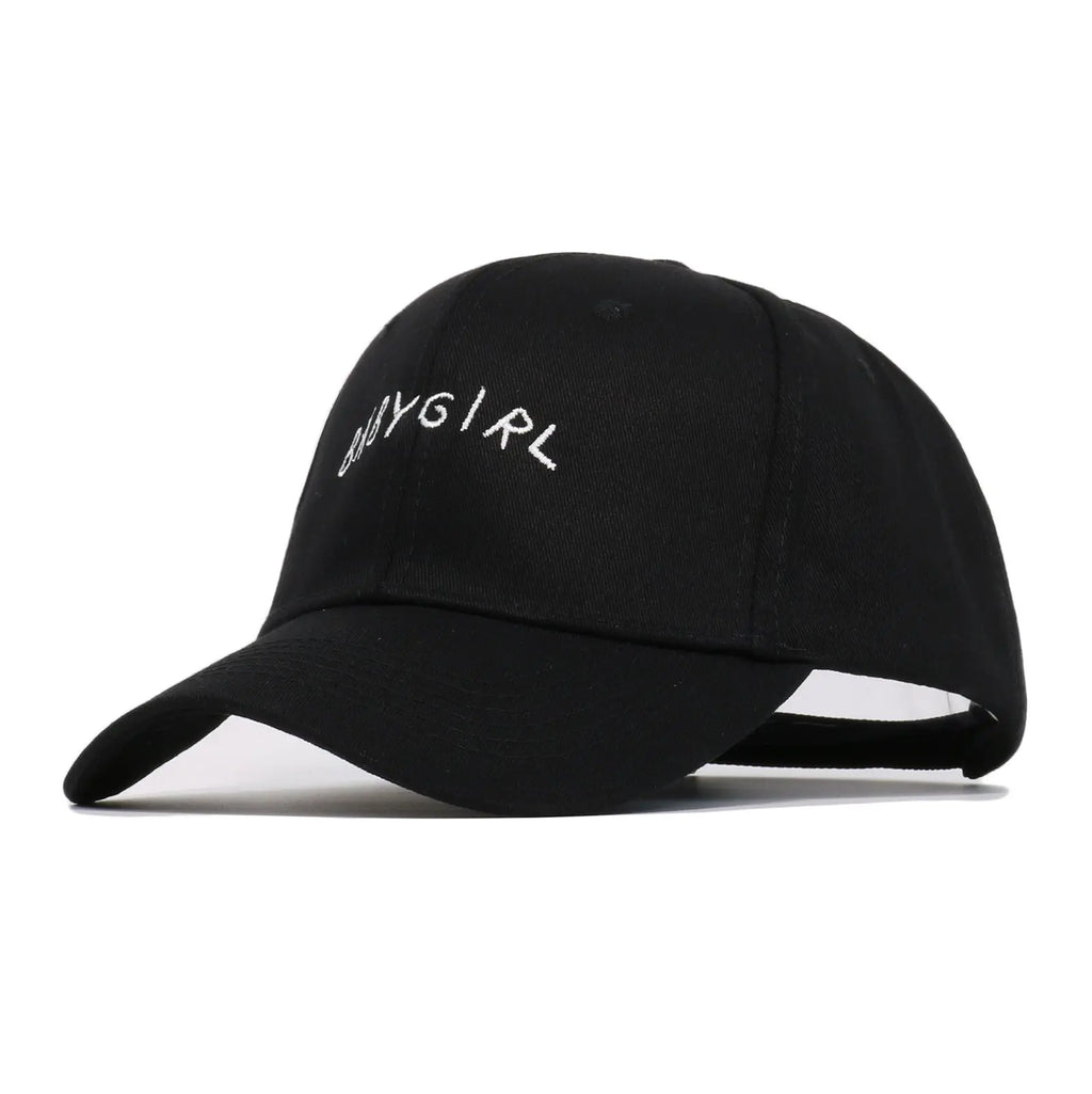 BABYGIRL Letter Embroidered Baseball Cap Spring New Product Cap Outdoor Sports Sun Visor - WAlMYe #