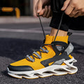 Men's Blade Sole Sneakers – Breathable Mesh Athletic Shoes | WALMYE