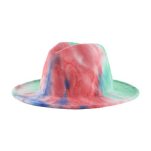 Load image into Gallery viewer, British Style Men And Women Double-Sided Tie-Dye Gradient Fashion Jazz Hat - WAlMYe #
