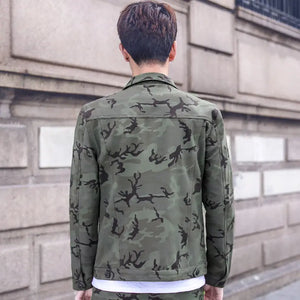 Camouflage Jacket Men's Handsome Overalls Men's Jackets - WAlMYe #