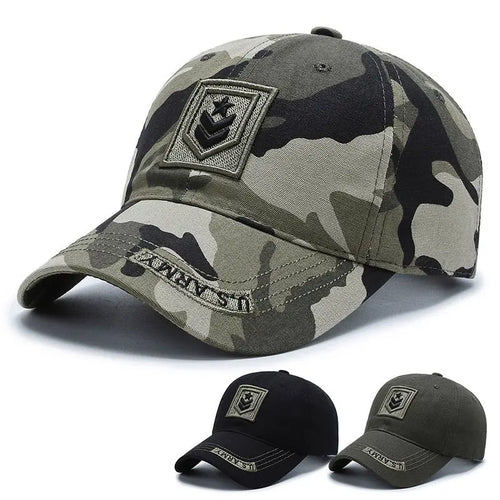 Camouflage Men's Baseball UV Sun Visor Hat - WAlMYe #