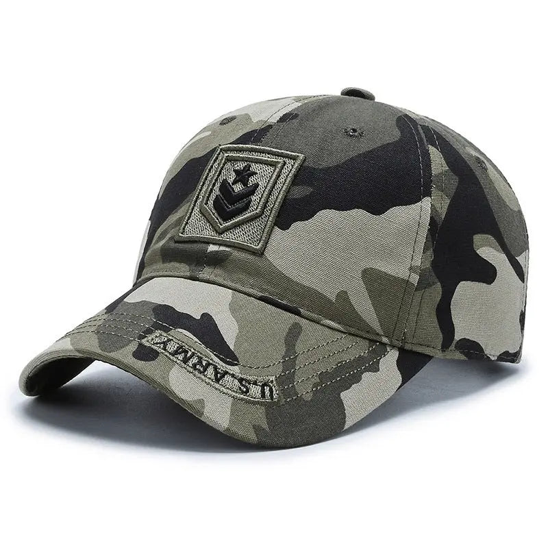 Camouflage Men's Baseball UV Sun Visor Hat - WAlMYe #