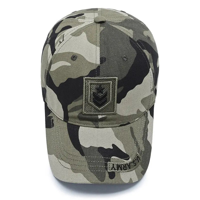 Camouflage Men's Baseball UV Sun Visor Hat - WAlMYe #